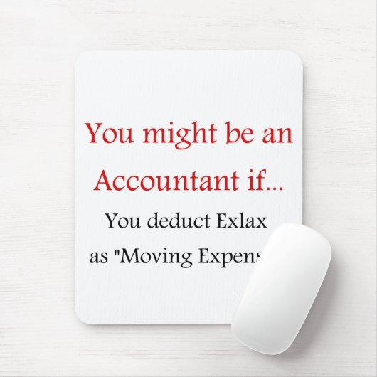 Muismat accountant (Met muis)