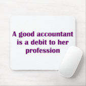 Muismat accountant (Met muis)