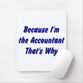 Muismat accountant (Met muis)