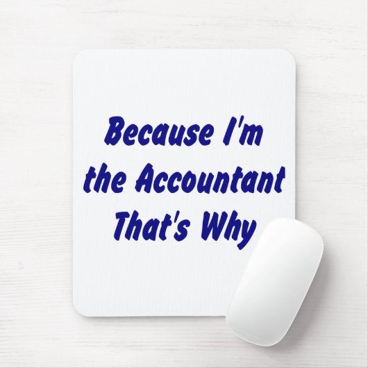 Muismat accountant (Met muis)