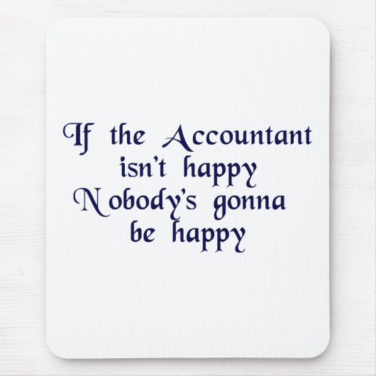 Muismat accountant (Voorkant)