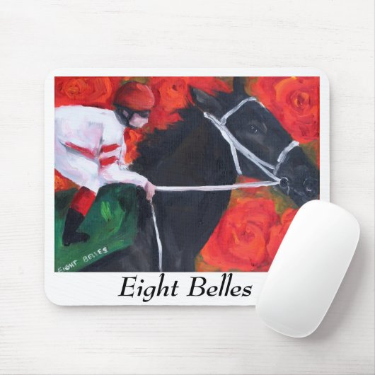 Muismat acht Belles gedenkplaats (Met muis)