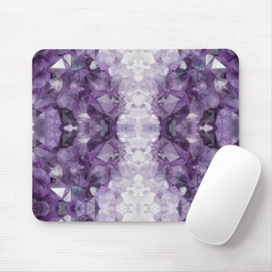 Muismat Amethyst Crystals (Met muis)