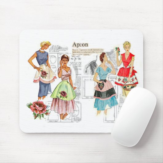 Muismat  Apron Sewing Pattern (Met muis)