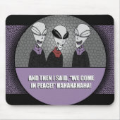 Muismat - Area 51 buitenaardse grap (Voorkant)