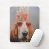 Muismat Basset Hound King (Met muis)
