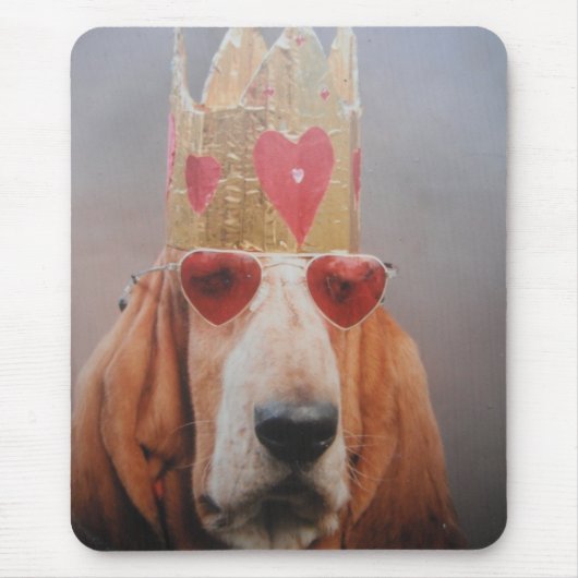 Muismat Basset Hound King (Voorkant)