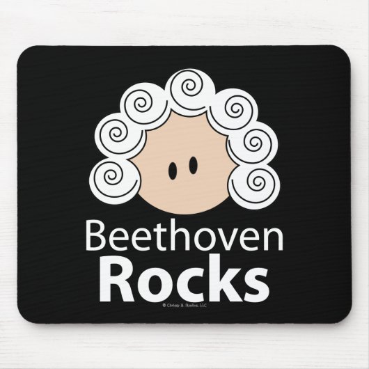 Muismat Beethoven Rocks (Voorkant)
