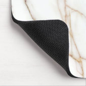 Muismat beige en witte marmer (Hoek)