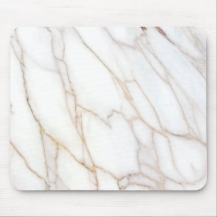 Muismat beige en witte marmer