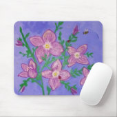 Muismat, beschilderd design "Morning Dew:" Muismat (Met muis)