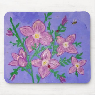 Muismat, beschilderd design "Morning Dew:" Muismat