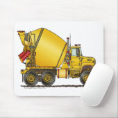 Muismat betonmixer (Met muis)