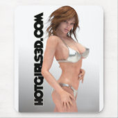 Muismat Bikini-model (Voorkant)