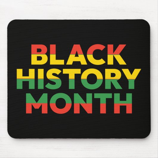 Muismat Black History Month (Voorkant)