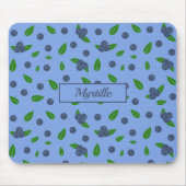 Muismat blauwbes patroon (Voorkant)