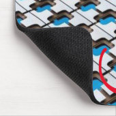 Muismat Blauwe Grijs (Hoek)