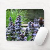 Muismat blauwe wilde bloemen (Met muis)