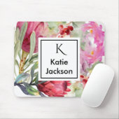 Muismat - Bloemendesign (Met muis)