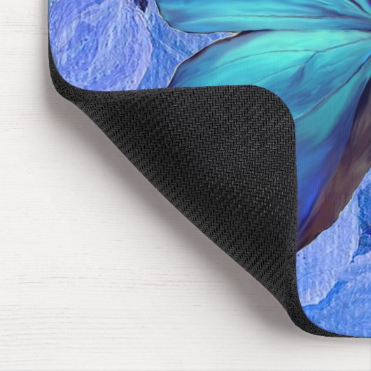 Muismat - Blue Morpho/Hydrangea (Hoek)