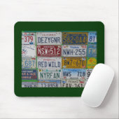 Muismat Borden auto (Met muis)
