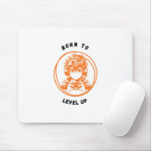 Muismat 'Born to Level Up' Gaming (Met muis)