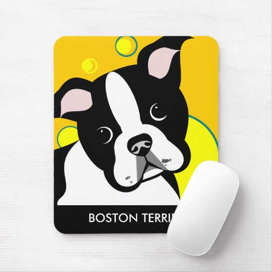 Muismat Boston Terrier Lover (Met muis)
