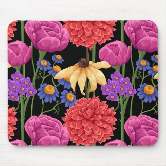 Muismat Bright Flowers (Voorkant)