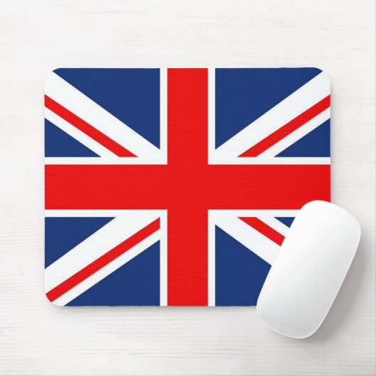 Muismat Britse vlag (Met muis)