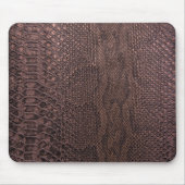 Muismat bruin snakeskin-patroonpatroon (Voorkant)
