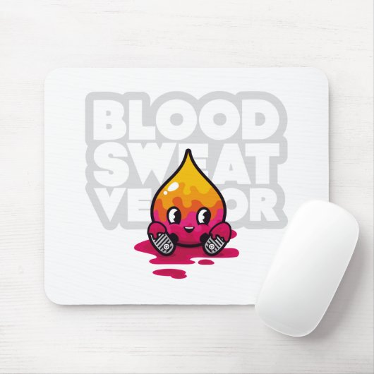 Muismat BSV-valteken (Met muis)