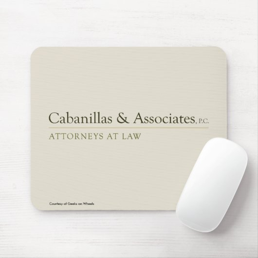 Muismat Cabanillas & Associates (Met muis)