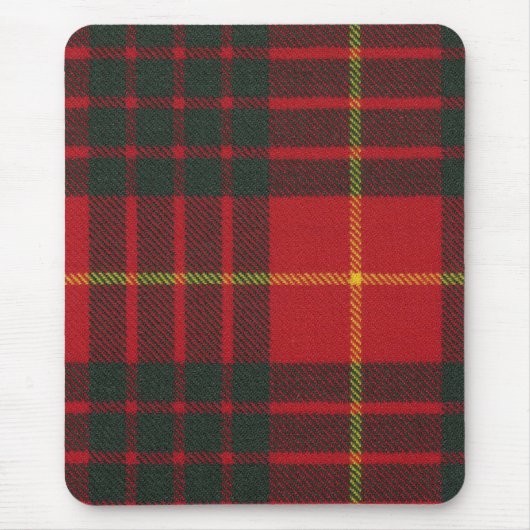 Muismat Cameron Clan Modern Tartan Print (Voorkant)