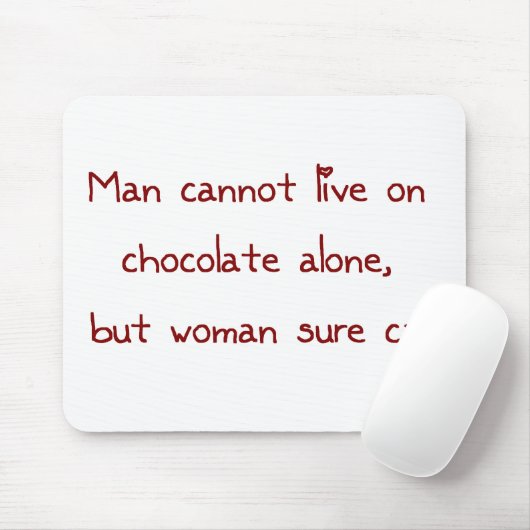 Muismat Chocolate Lover (Met muis)