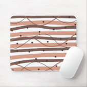Muismat Chocolatey Stripes (Met muis)