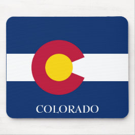 MUISMAT COLORADO State Flag aanpassen Tekst