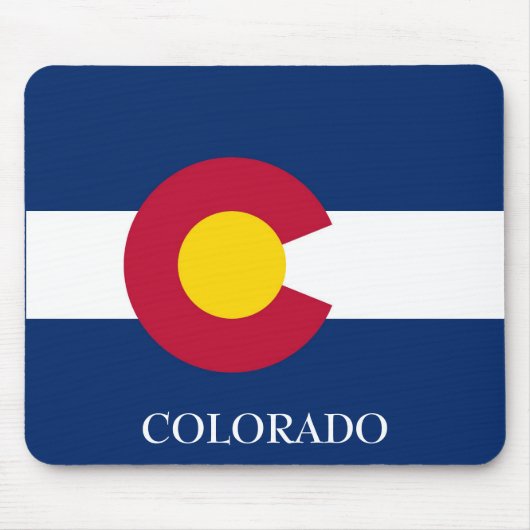 MUISMAT COLORADO State Flag aanpassen Tekst (Voorkant)
