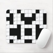 Muismat Crossword Puzzle (Met muis)