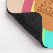 Muismat Dalgona meervoudige driehoek - Zijdelings  (Hoek)