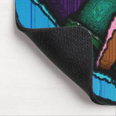 Muismat Donkere Krabbels Abstract Ontwerp (Hoek)