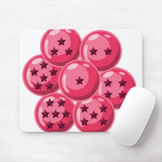 muismat Dragon Ball roze (Met muis)