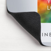 Muismat Faux Silver Metallic look Company Logo (Hoek)