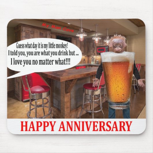 muismat. Fijn Jubileum. orang-oetan Muismat (Voorkant)