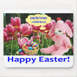 muismat. Fijne Pasen. alpaca/konijn Muismat