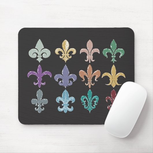 Muismat Fleur de Lis (Met muis)