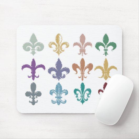 Muismat Fleur de Lis (Met muis)