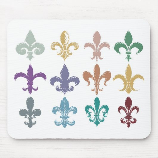 Muismat Fleur de Lis (Voorkant)