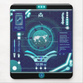 Muismat Flexibel scherm mobiele quantumcomputer (Voorkant)