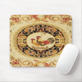 Muismat Franse landenkaart & Hen Design (Met muis)