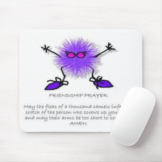 Muismat Friendship Prayer (Met muis)